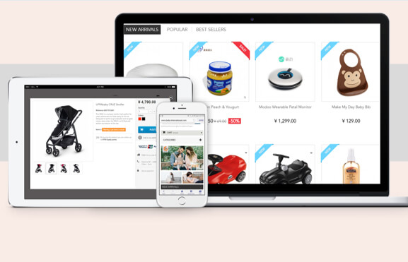 Baby International Blu