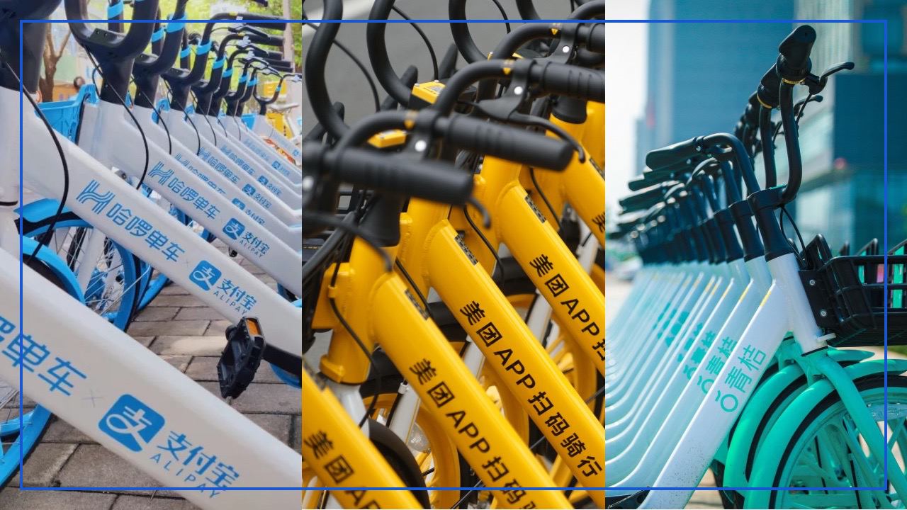 Major players of Bike Sharing industry: Hello Bike, Meituan Bike, Didi’s Qingju